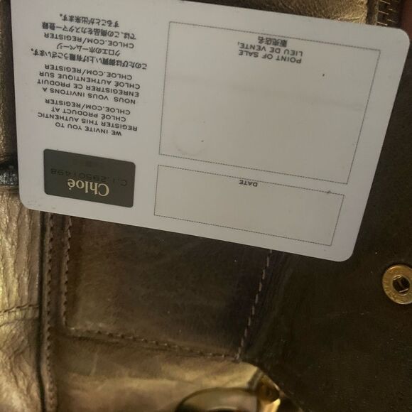 Chloe Heloise Shoulder Bag w/braided too handles - Picture 11 of 13